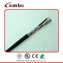 Cable del cable de la cámara del cctv del cable del lan del cat6